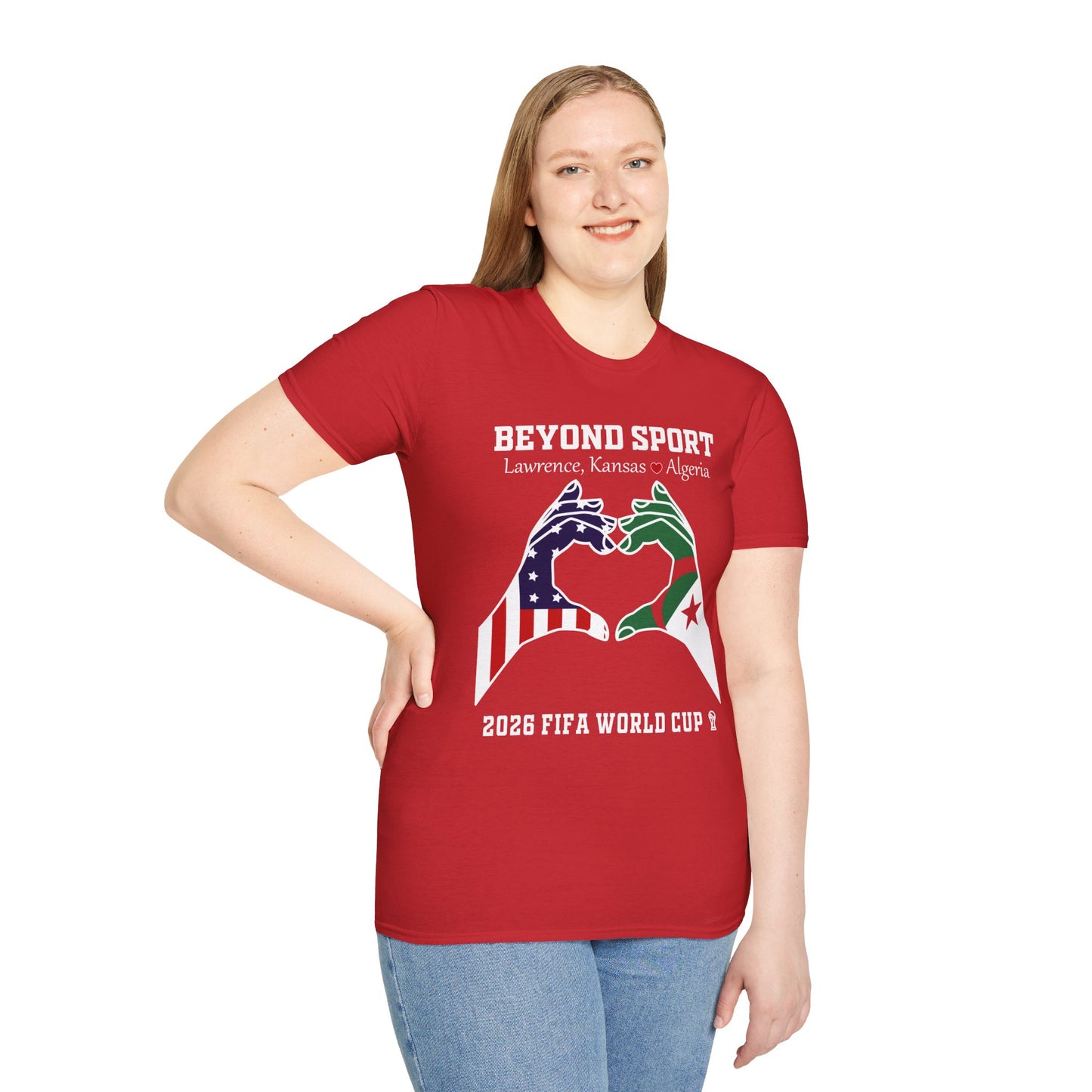 Lawrence, Kansas & Algeria Unisex T-shirt