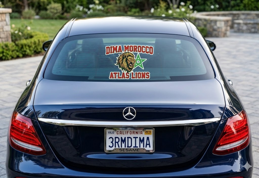 Dima Morocco Vinyl Decals Sticker