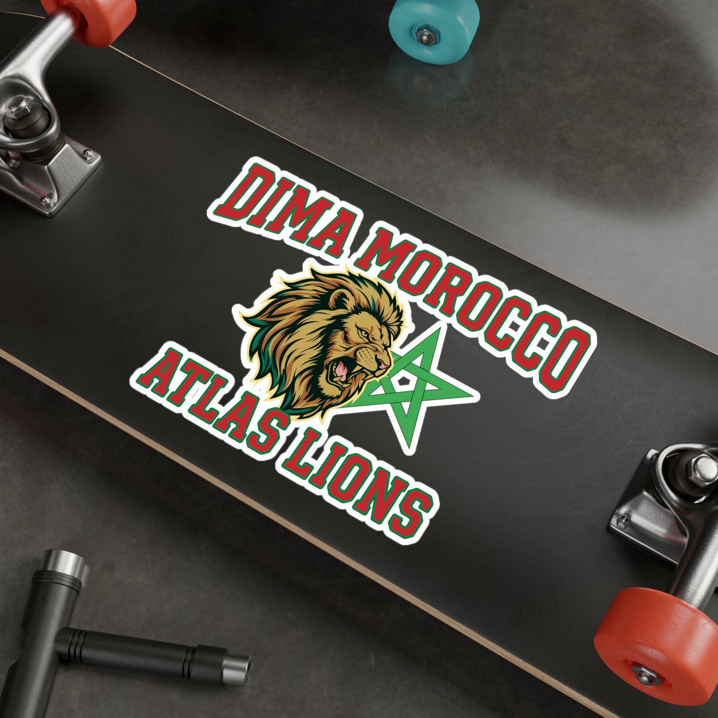 Dima Morocco Kiss-Cut Vinyl Decals