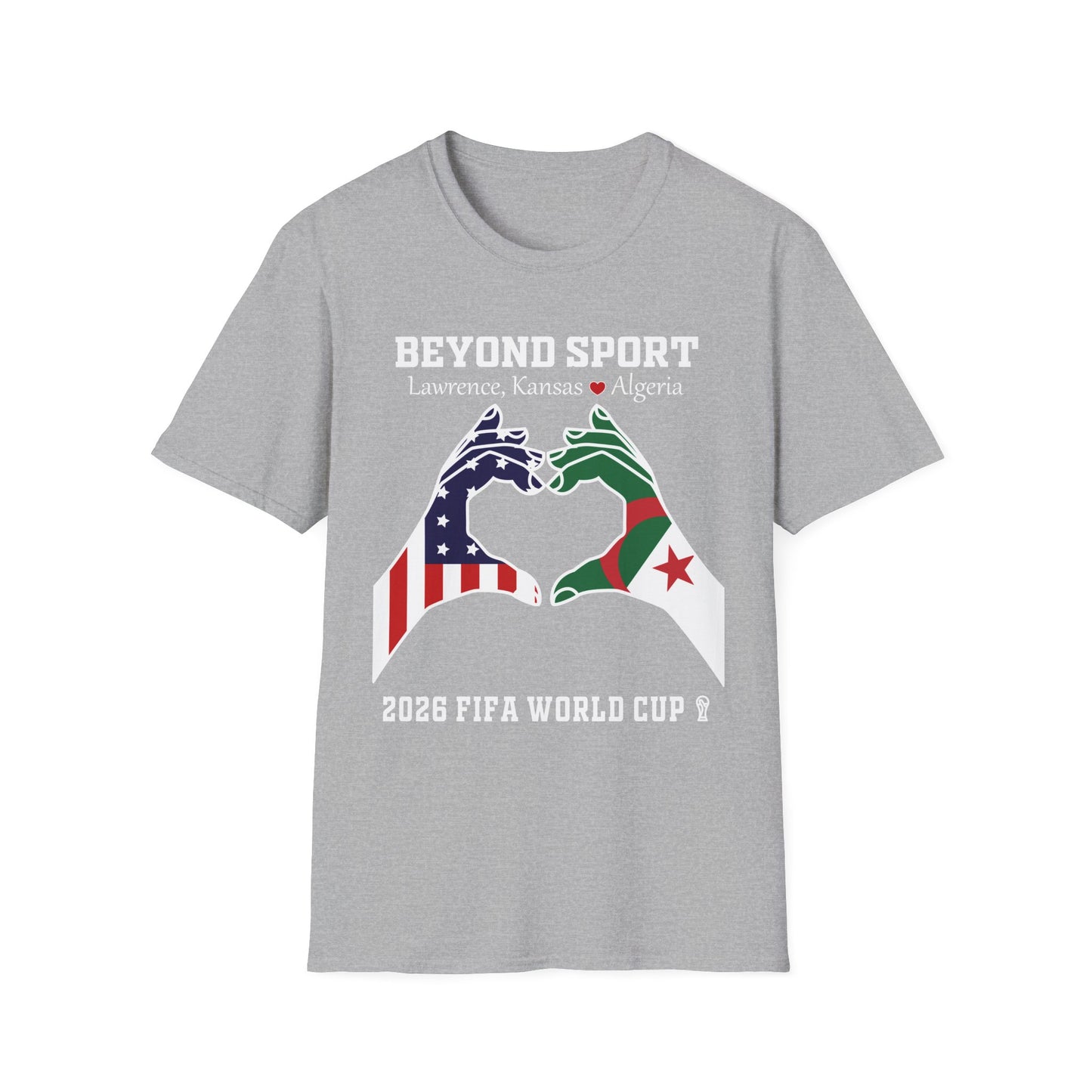 Lawrence, Kansas & Algeria Unisex T-shirt