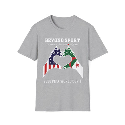 Lawrence, Kansas & Algeria Unisex T-shirt