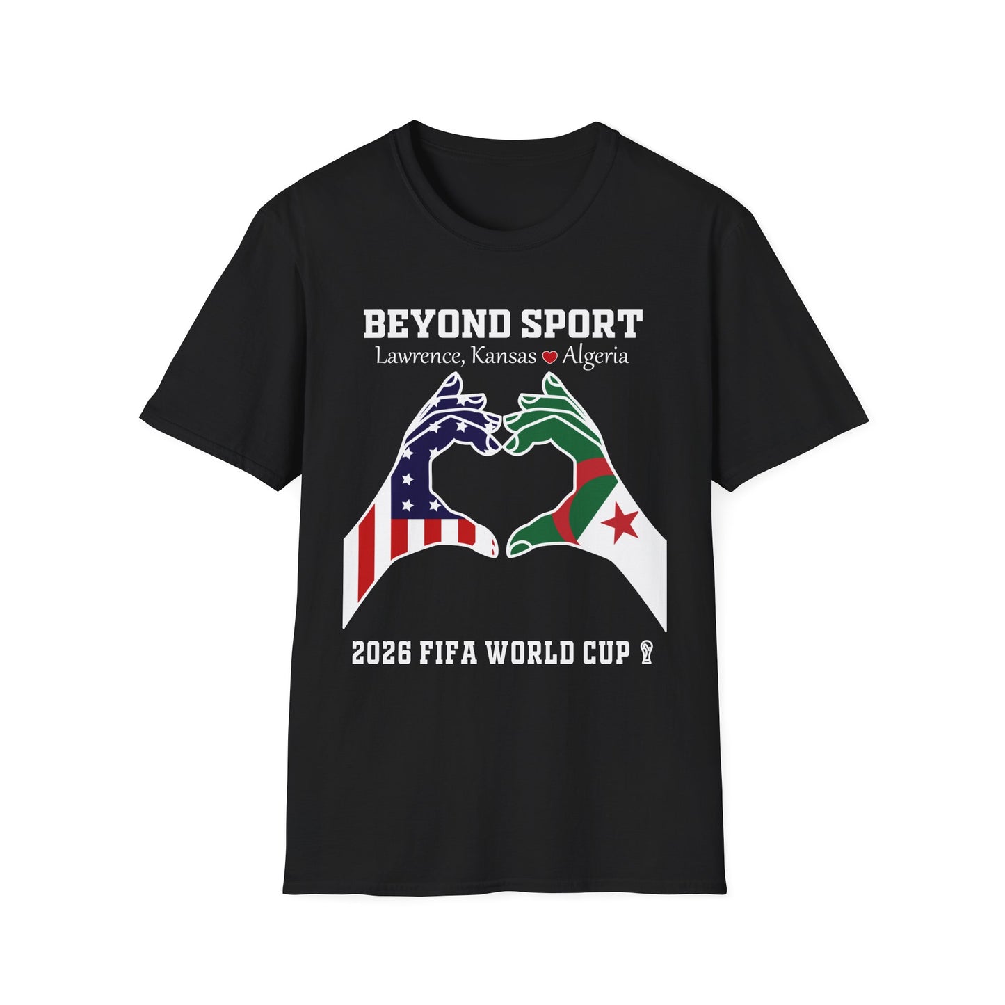 Lawrence, Kansas & Algeria Unisex T-shirt