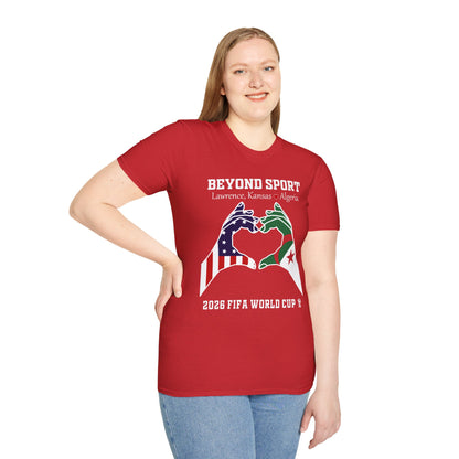 Lawrence, Kansas & Algeria Unisex T-shirt