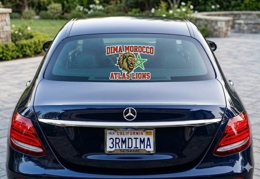 Dima Morocco Vinyl Decals Sticker