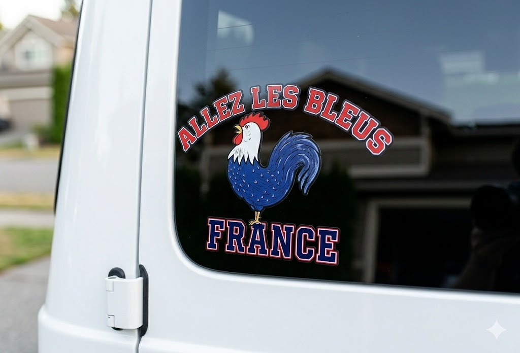France Vinyl Decals Sticker