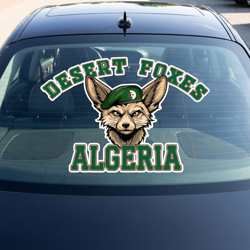 Algeria  Vinyl Decals Sticker