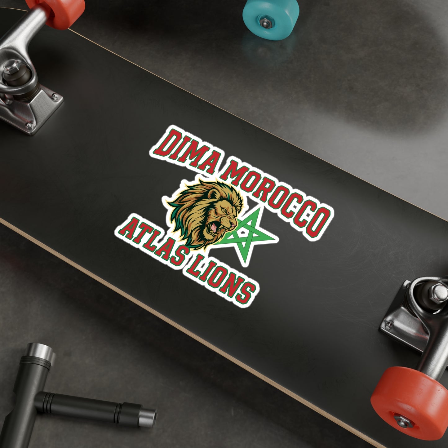 Dima Morocco Kiss-Cut Vinyl Decals