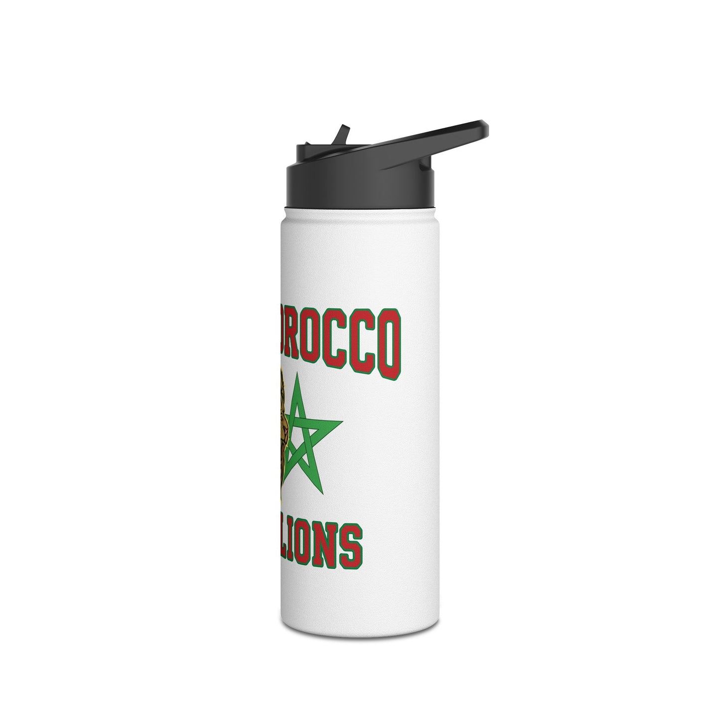 Morocco Stainless Steel Water Bottle, Standard Lid