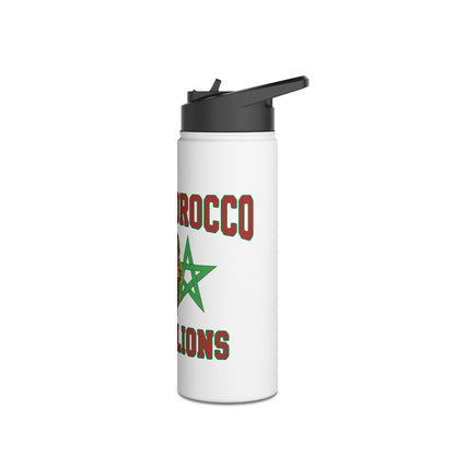 Morocco Stainless Steel Water Bottle, Standard Lid