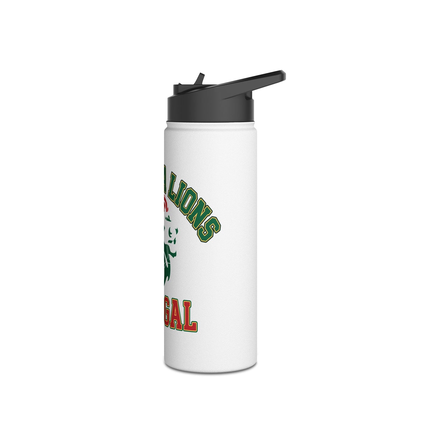 Senegal Stainless Steel Water Bottle, Standard Lid