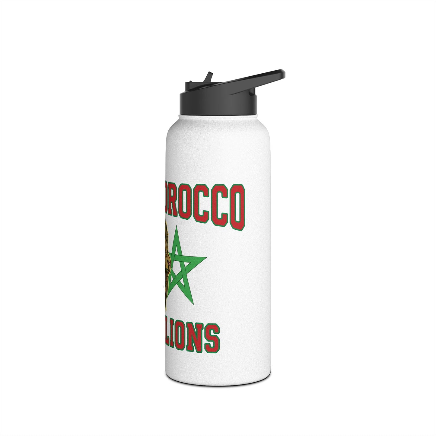 Morocco Stainless Steel Water Bottle, Standard Lid
