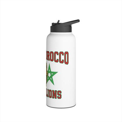 Morocco Stainless Steel Water Bottle, Standard Lid