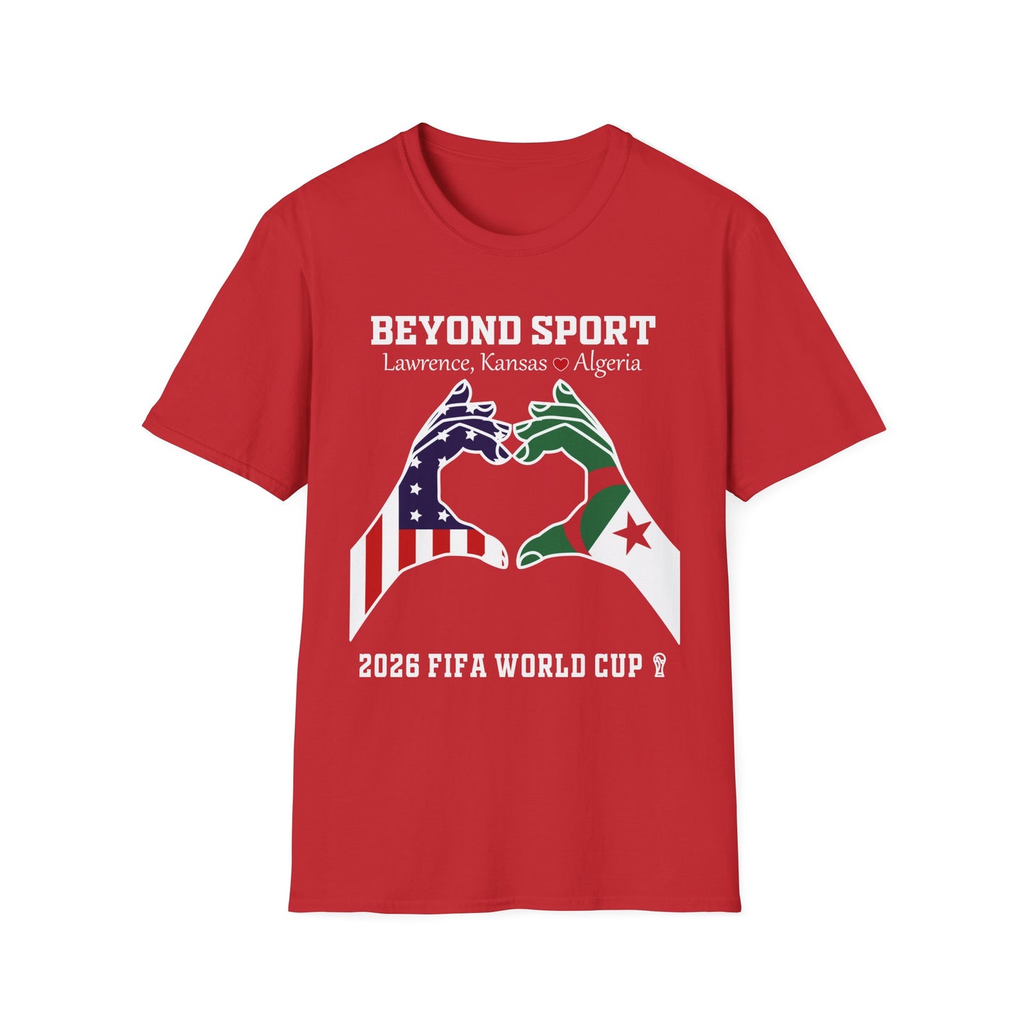 Lawrence, Kansas & Algeria Unisex T-shirt