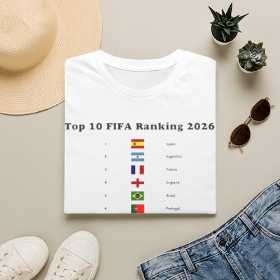 Morocco 2026 Top 10 FIFA Ranking Unisex Softstyle T-Shirt