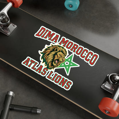 Dima Morocco Kiss-Cut Vinyl Decals