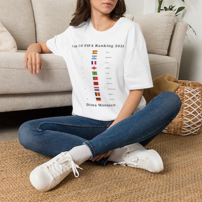 Morocco 2026 Top 10 FIFA Ranking Unisex Softstyle T-Shirt